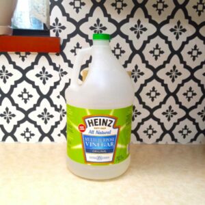 All purpose vinegar to clean hydroponic system
